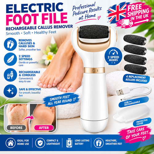 Electric foot file - electric,
